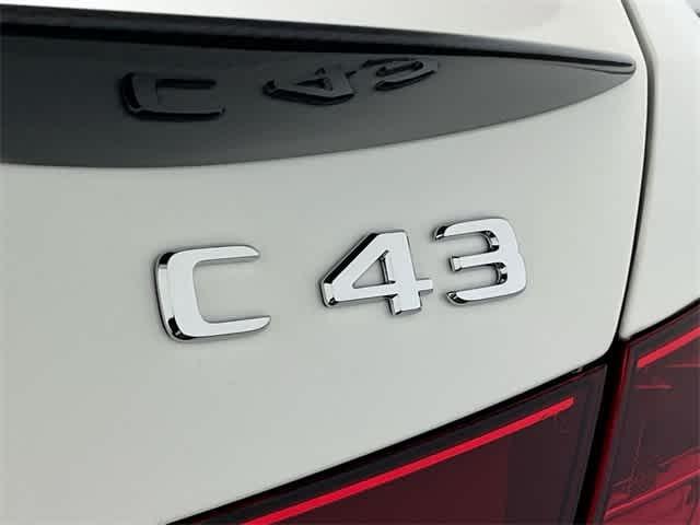 new 2024 Mercedes-Benz AMG C 43 car, priced at $74,860