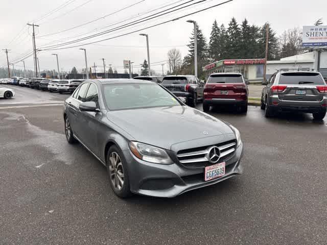 used 2018 Mercedes-Benz C-Class car, priced at $20,873