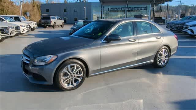 used 2018 Mercedes-Benz C-Class car, priced at $18,795