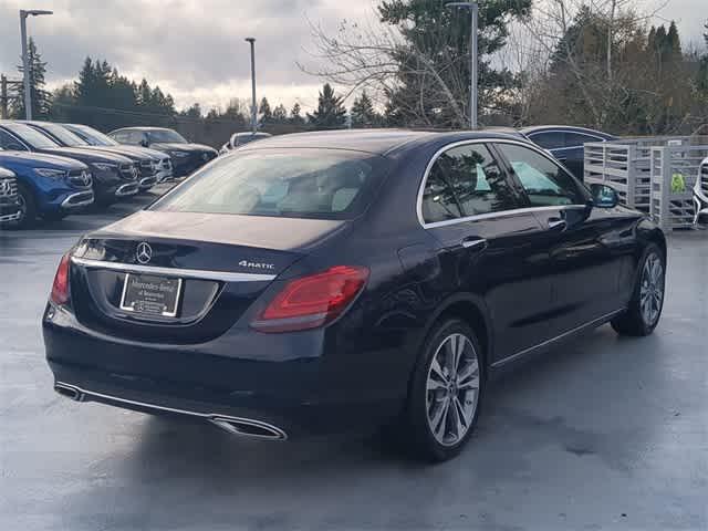 used 2021 Mercedes-Benz C-Class car, priced at $20,799