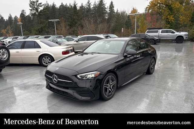 used 2022 Mercedes-Benz C-Class car, priced at $37,400