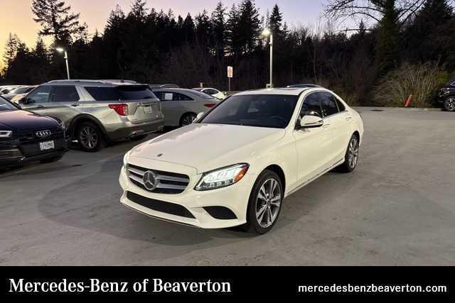 used 2021 Mercedes-Benz C-Class car, priced at $29,273