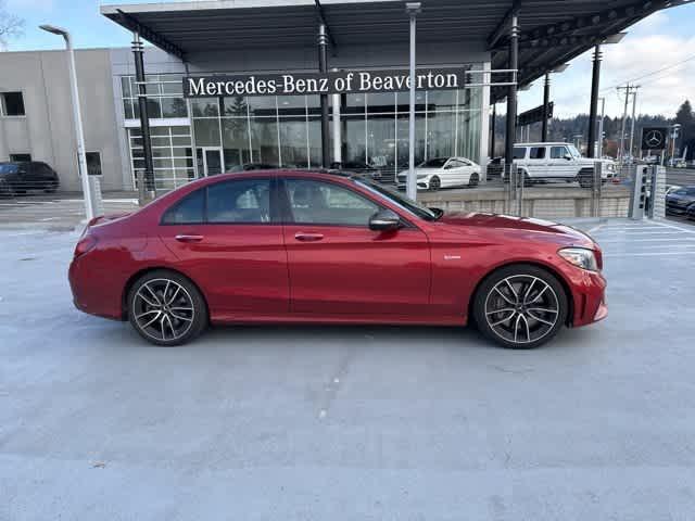 used 2019 Mercedes-Benz AMG C 43 car, priced at $34,707