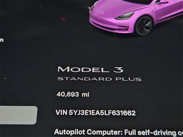 used 2020 Tesla Model 3 car, priced at $24,223