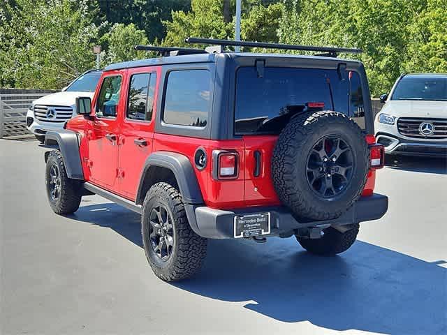 used 2021 Jeep Wrangler Unlimited car, priced at $32,888