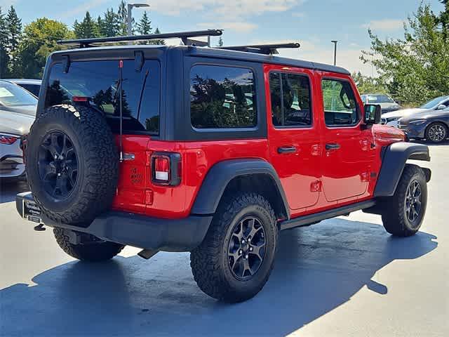 used 2021 Jeep Wrangler Unlimited car, priced at $32,888