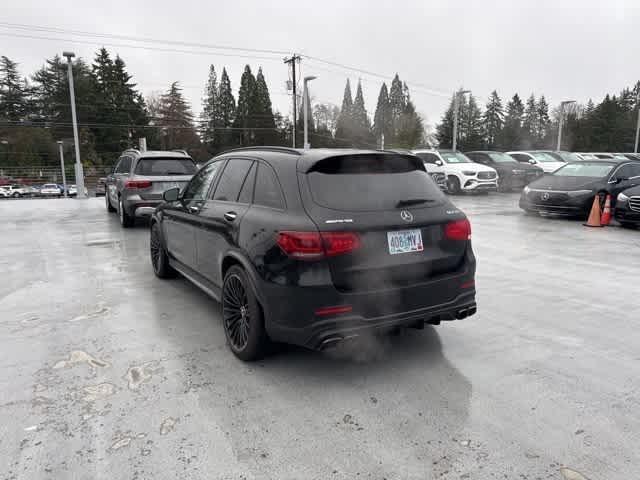 used 2021 Mercedes-Benz AMG GLC 63 car, priced at $63,843