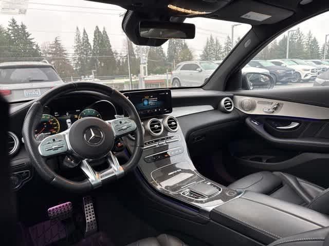 used 2021 Mercedes-Benz AMG GLC 63 car, priced at $63,843