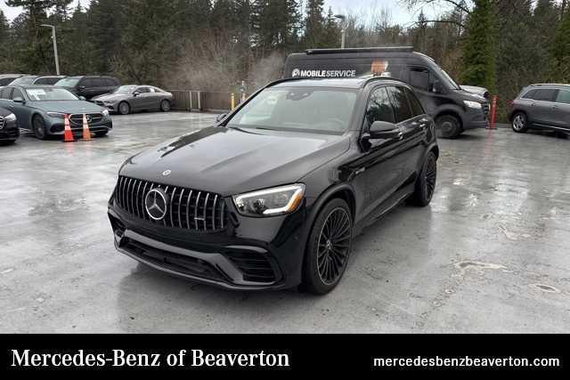 used 2021 Mercedes-Benz AMG GLC 63 car, priced at $63,843