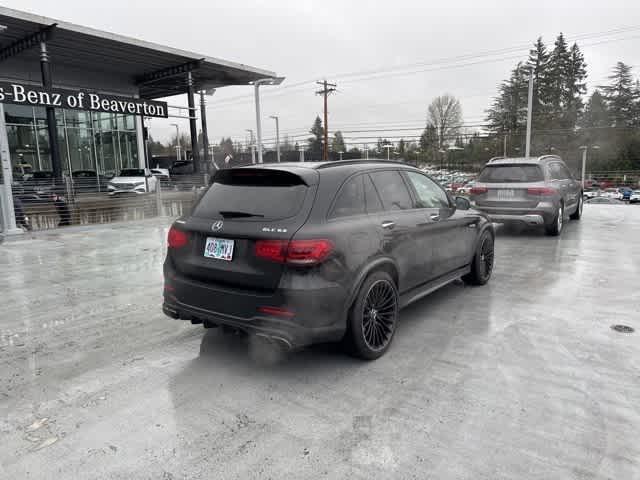 used 2021 Mercedes-Benz AMG GLC 63 car, priced at $63,843