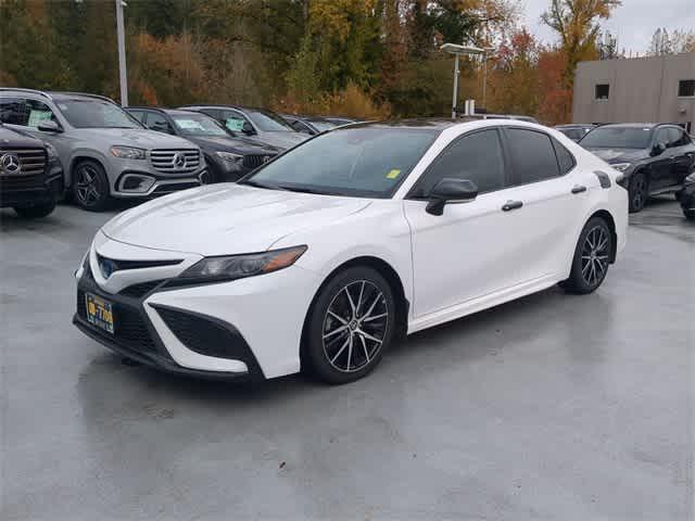 used 2022 Toyota Camry Hybrid car, priced at $26,789