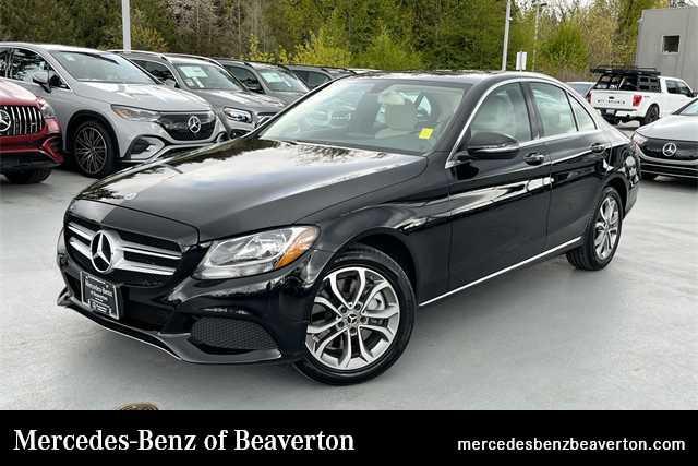 used 2018 Mercedes-Benz C-Class car, priced at $22,244
