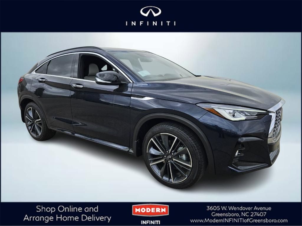new 2025 INFINITI QX55 car, priced at $52,085