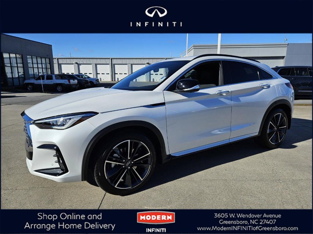 new 2025 INFINITI QX55 car, priced at $56,192