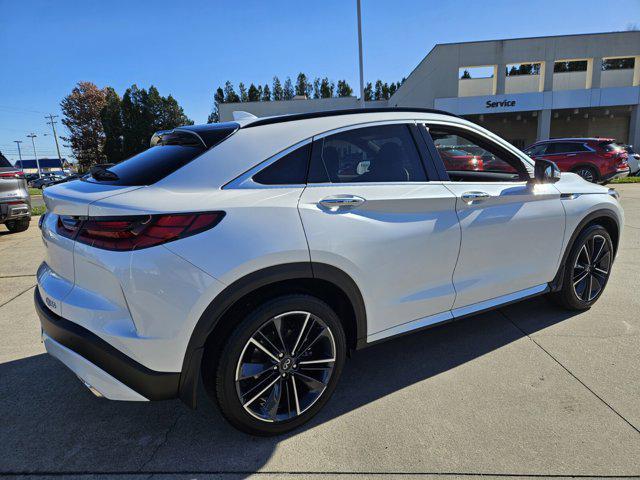 new 2025 INFINITI QX55 car, priced at $58,080