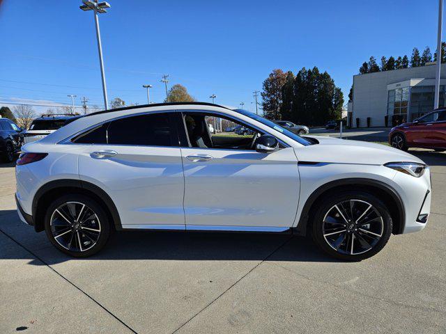 new 2025 INFINITI QX55 car, priced at $58,080