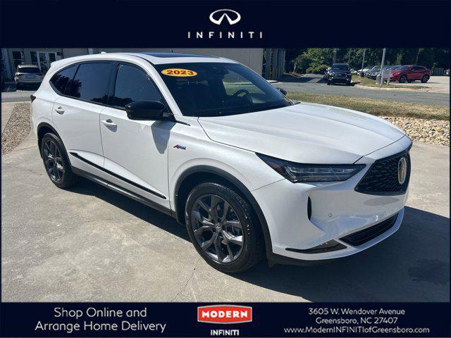 used 2023 Acura MDX car, priced at $46,688