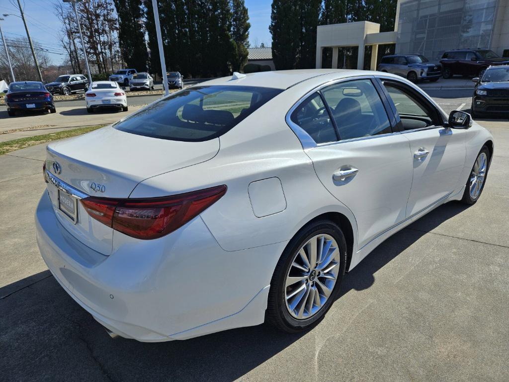 used 2021 INFINITI Q50 car, priced at $27,989