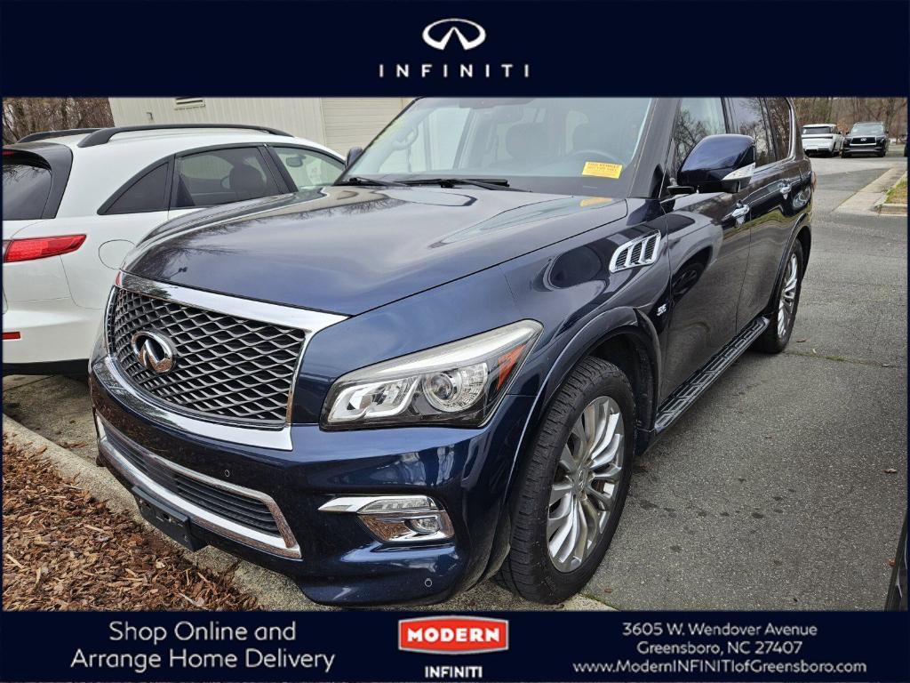 used 2016 INFINITI QX80 car, priced at $17,500