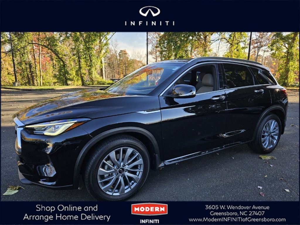 new 2025 INFINITI QX50 car, priced at $47,382