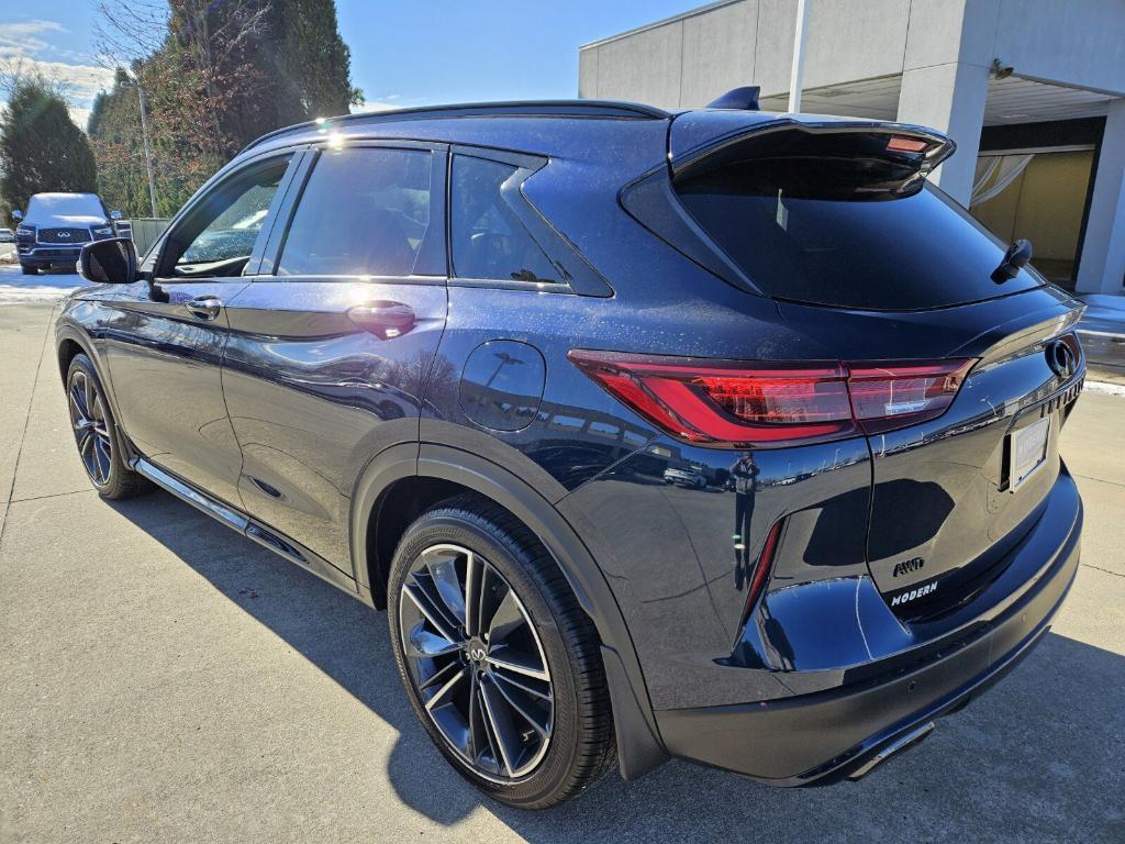 new 2025 INFINITI QX50 car, priced at $53,270