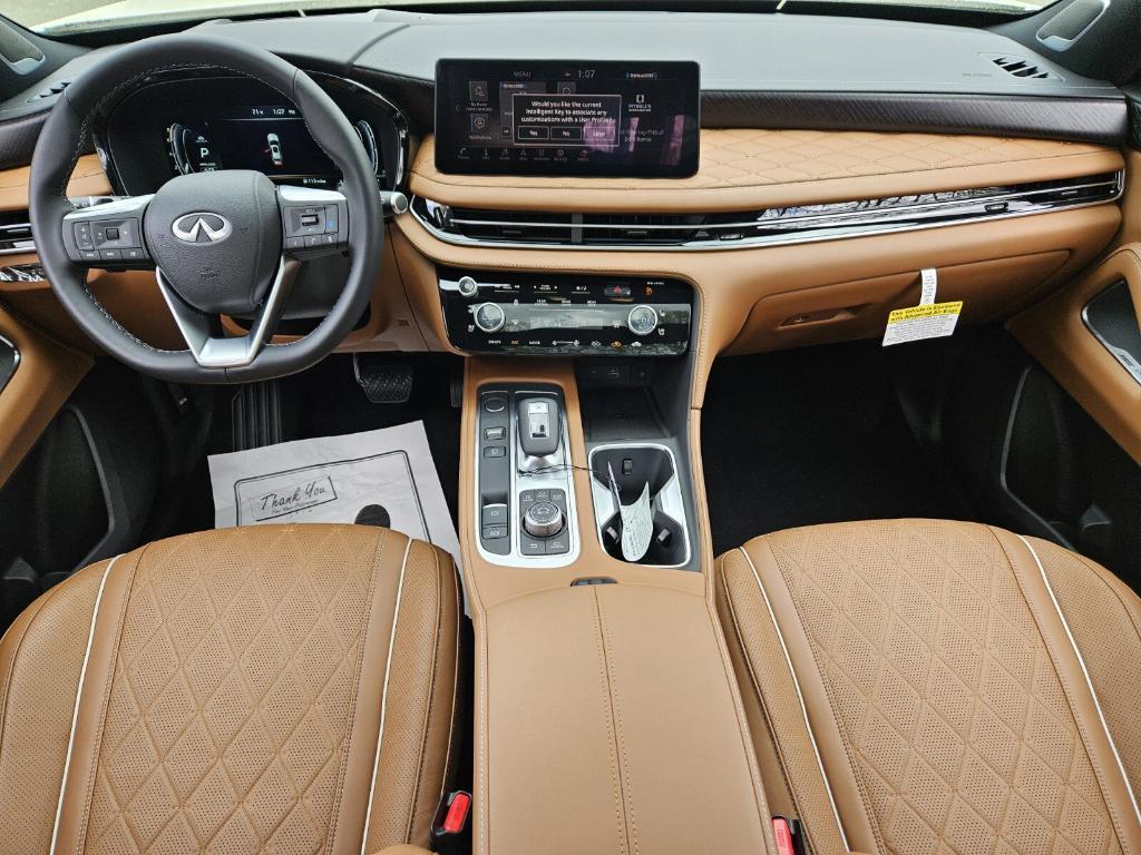 new 2025 INFINITI QX60 car, priced at $69,550