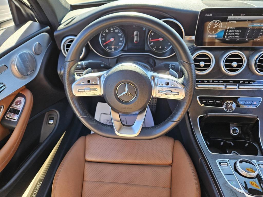 used 2019 Mercedes-Benz C-Class car, priced at $26,500