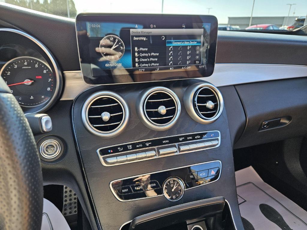 used 2019 Mercedes-Benz C-Class car, priced at $26,500