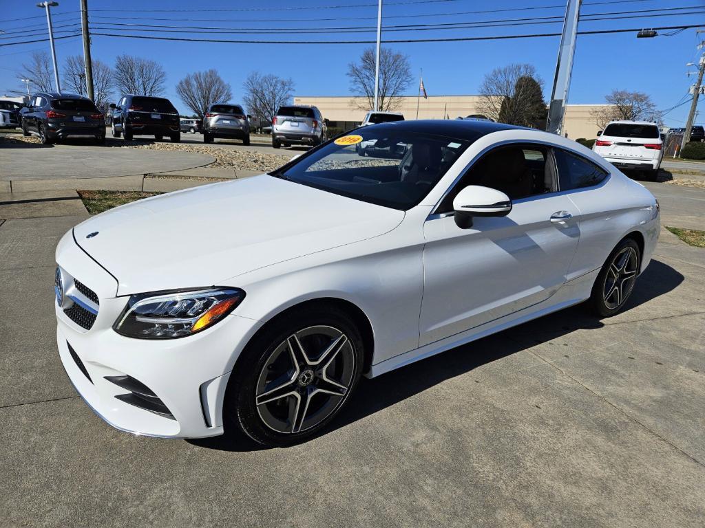 used 2019 Mercedes-Benz C-Class car, priced at $26,500