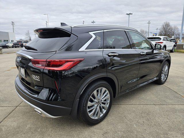 new 2025 INFINITI QX50 car, priced at $49,270