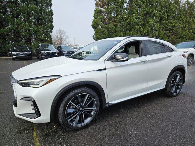 new 2025 INFINITI QX55 car, priced at $58,080