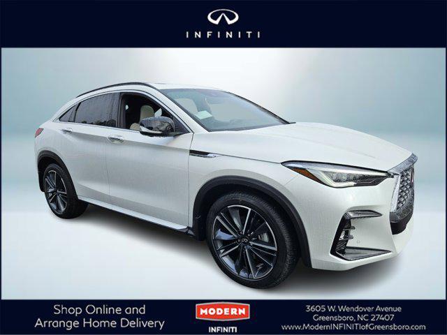 new 2025 INFINITI QX55 car, priced at $58,080