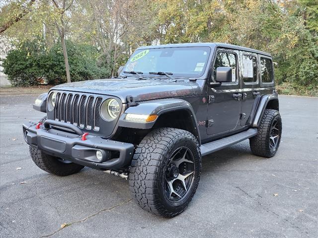 used 2021 Jeep Wrangler Unlimited car, priced at $37,739