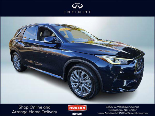 used 2024 INFINITI QX50 car, priced at $38,999