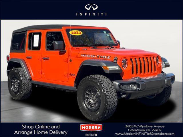 used 2023 Jeep Wrangler car, priced at $44,399