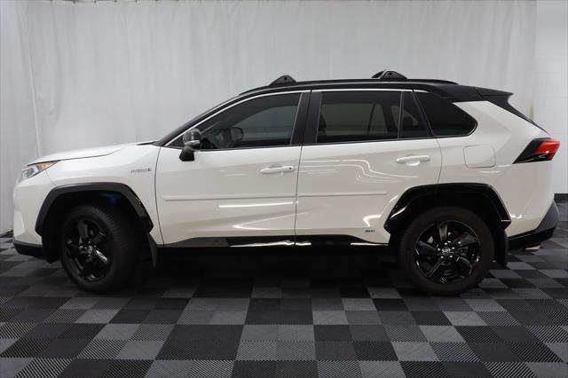 used 2020 Toyota RAV4 Hybrid car, priced at $28,577