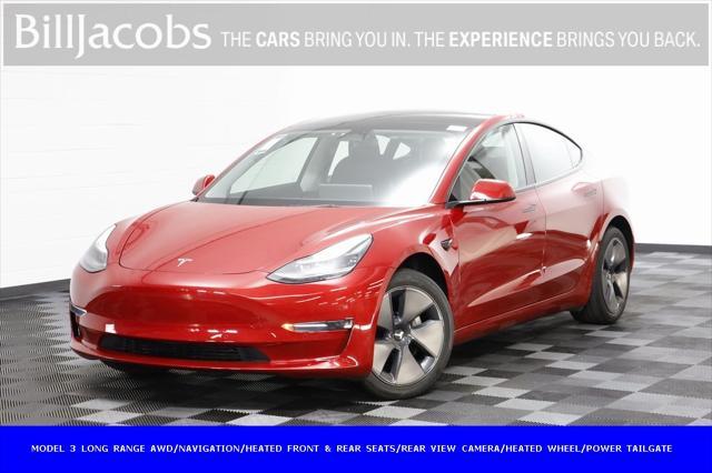 used 2022 Tesla Model 3 car, priced at $27,877