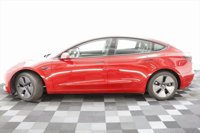 used 2022 Tesla Model 3 car, priced at $27,877