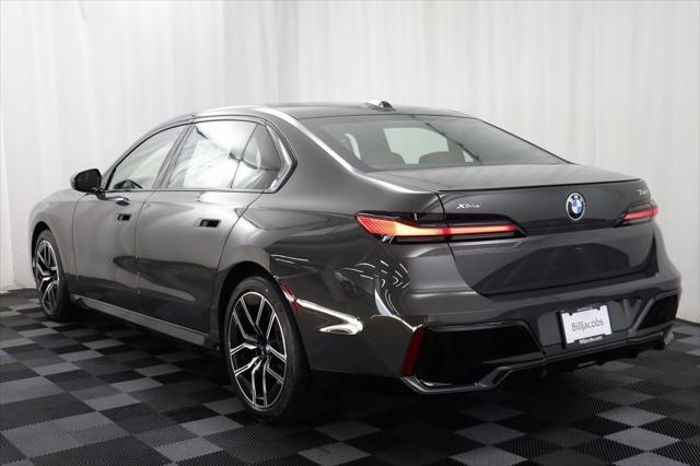 new 2025 BMW 740 car, priced at $122,855