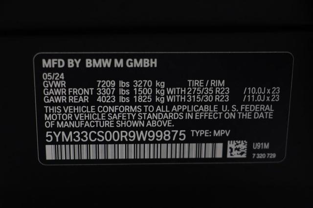 used 2024 BMW XM car, priced at $189,865