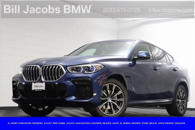 used 2022 BMW X6 car, priced at $62,977