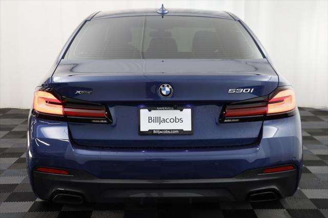 used 2022 BMW 530 car, priced at $39,877