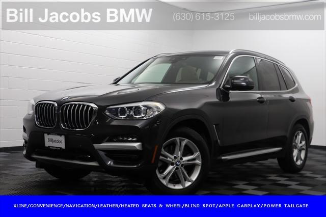 used 2021 BMW X3 car, priced at $33,577