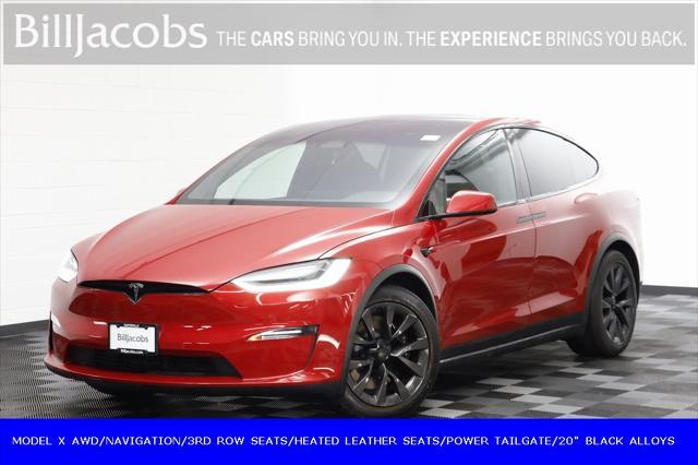 used 2023 Tesla Model X car, priced at $58,877