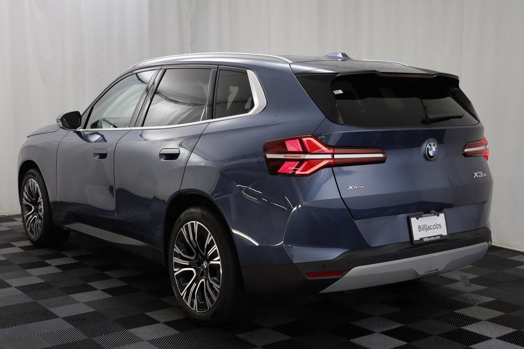 new 2025 BMW X3 car, priced at $58,180