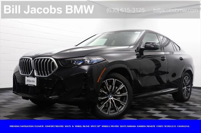 used 2024 BMW X6 car, priced at $69,877