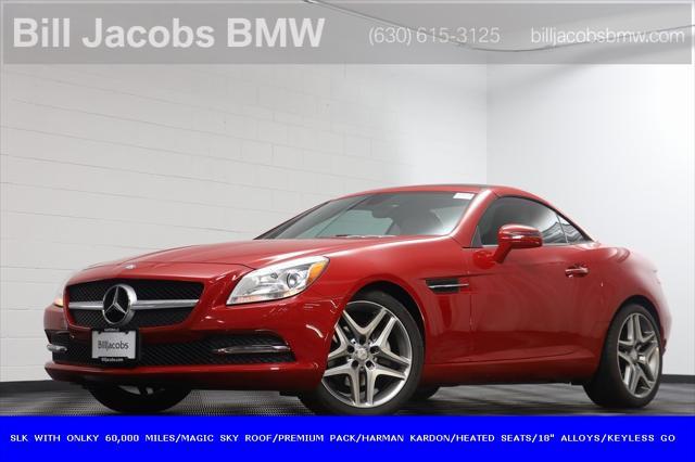 used 2014 Mercedes-Benz SLK-Class car, priced at $17,577