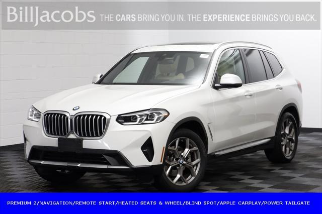 used 2022 BMW X3 car, priced at $34,577