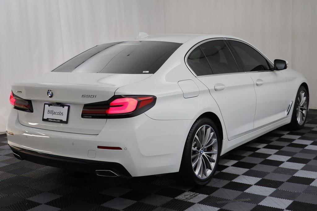 used 2022 BMW 530 car, priced at $38,577