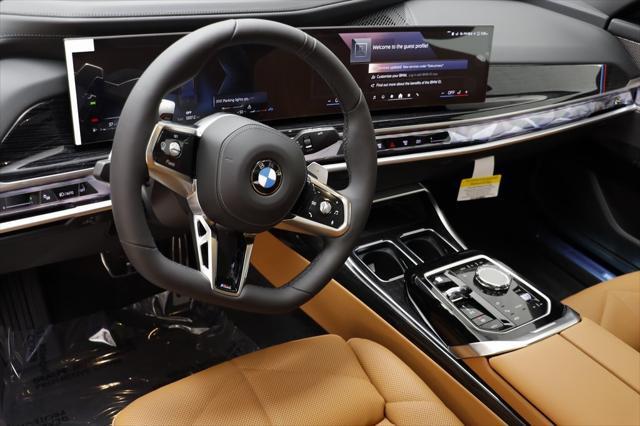 new 2025 BMW 740 car, priced at $107,850